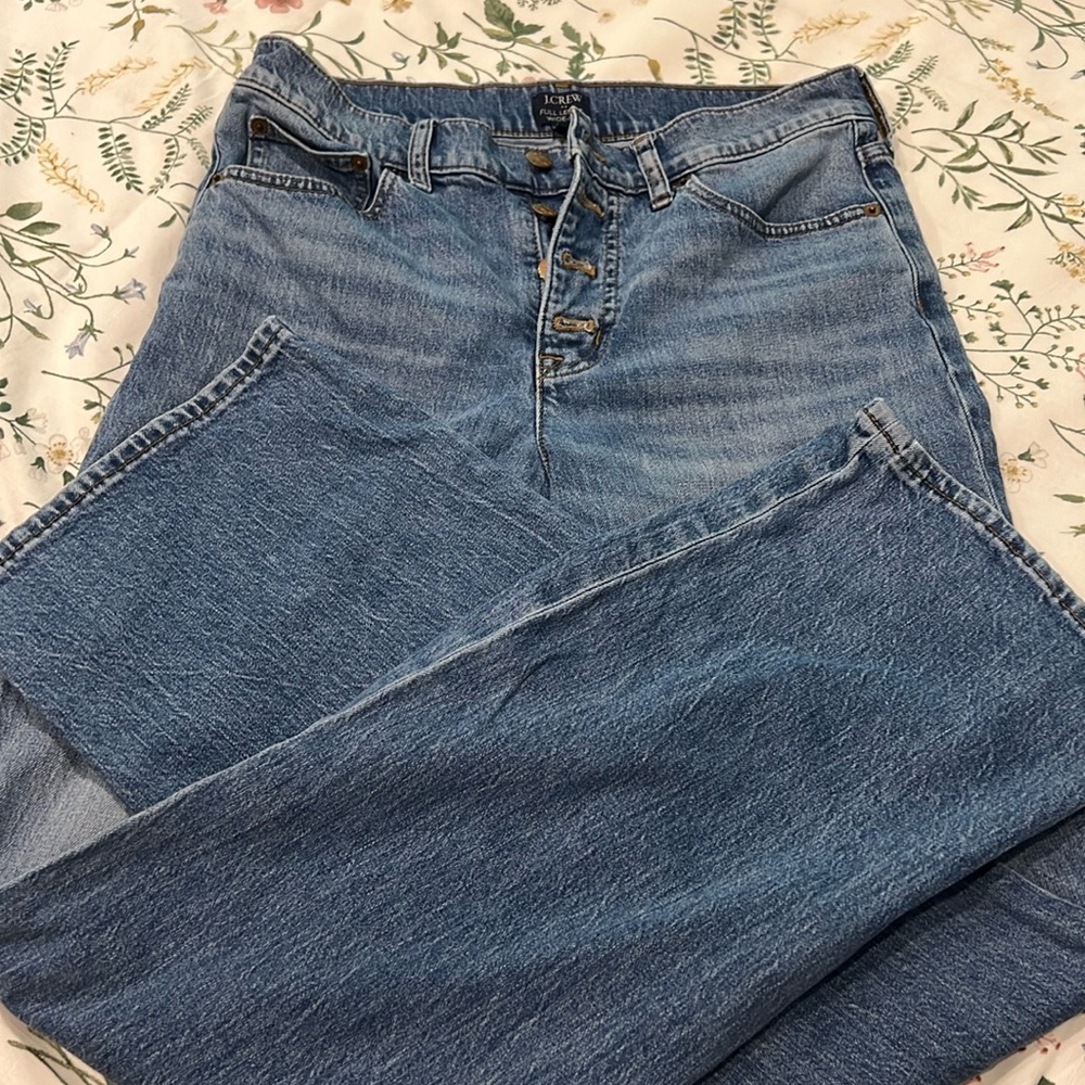 J. Crew Blue Flare & Wide Leg Jeans